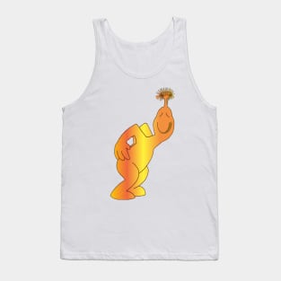 Yellow Man Tank Top